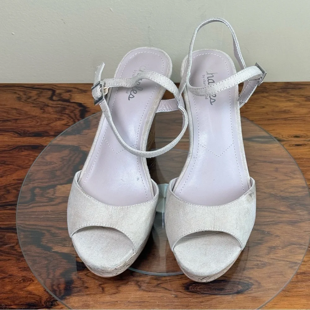 Charles By Charles David Lambert Sandals in Nude